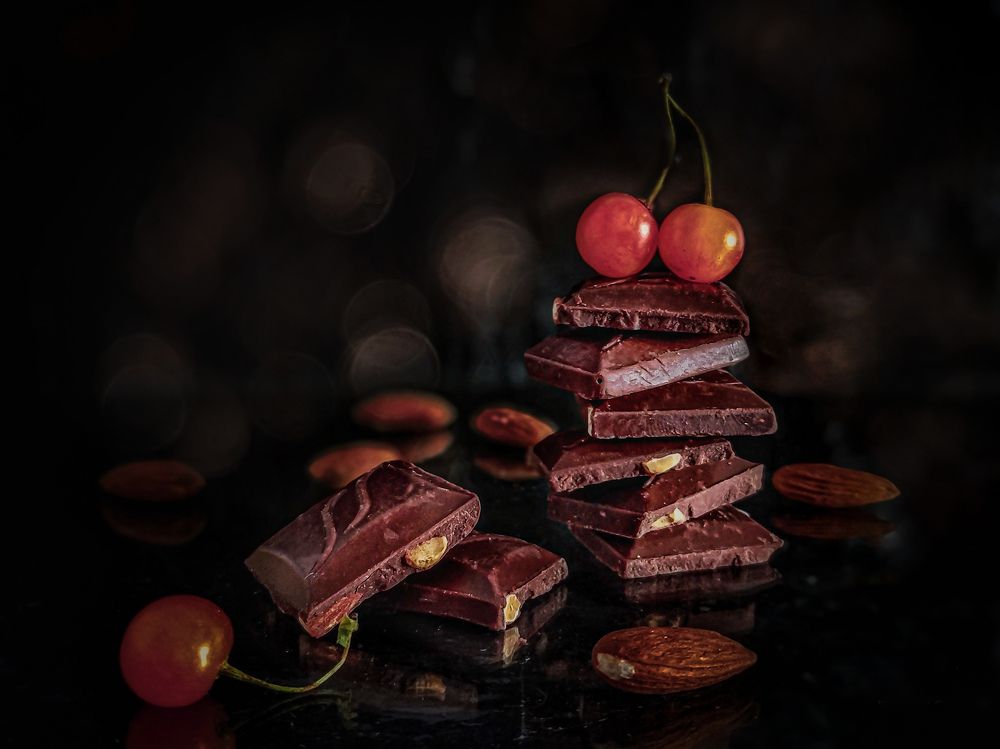 Шоколад и вишня...