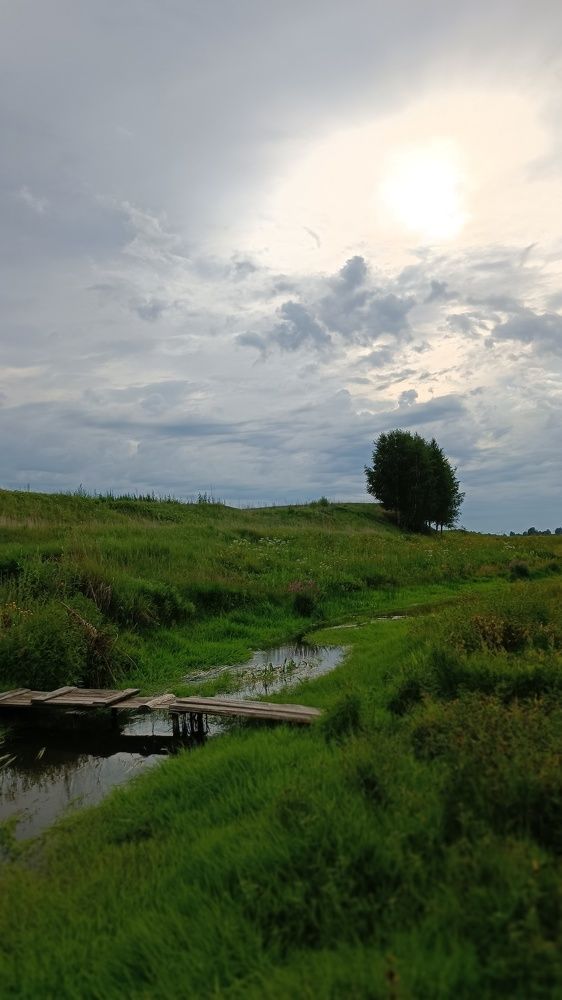 Через речку мосток