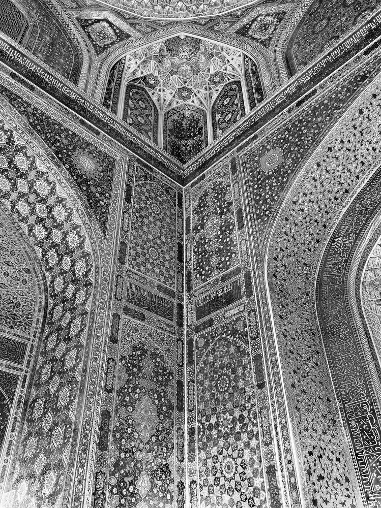 Мозаика древнего Самарканда