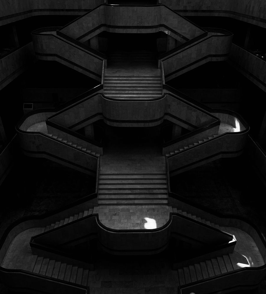 Stairs of National library