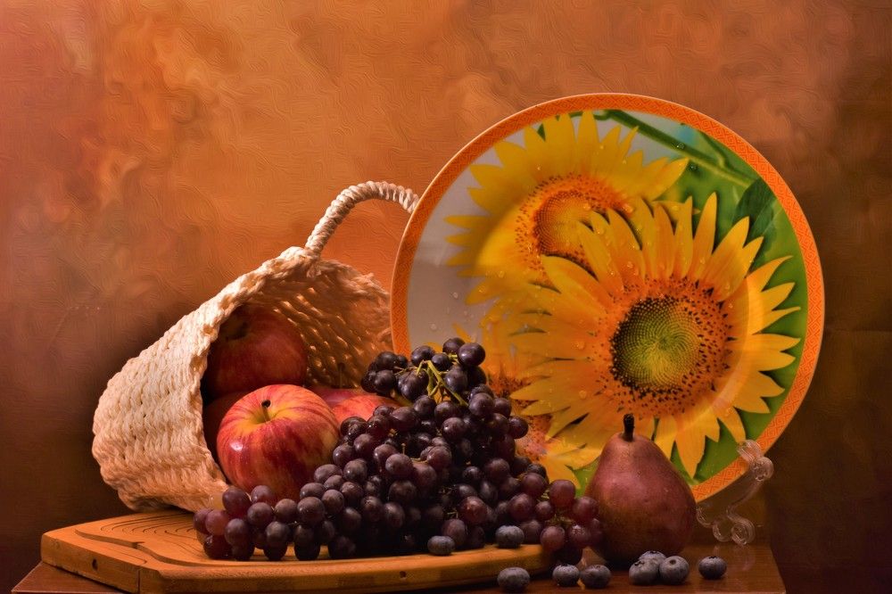 Натюрморт фруктовый.