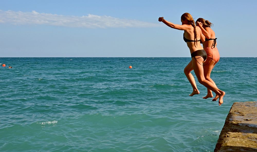 Парный прыжок.