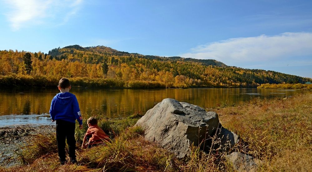 Осенний пейзаж.