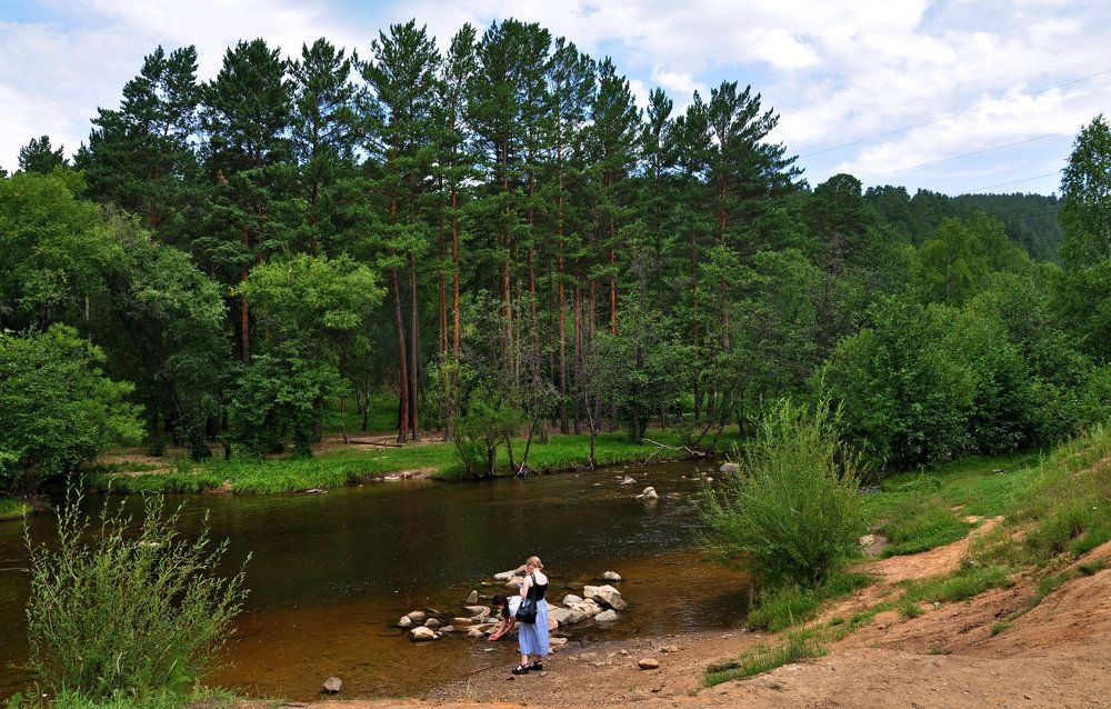 Летний пейзаж.
