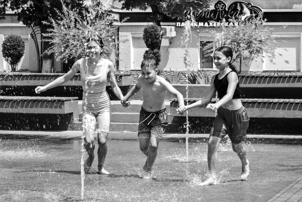 Радость в жару...