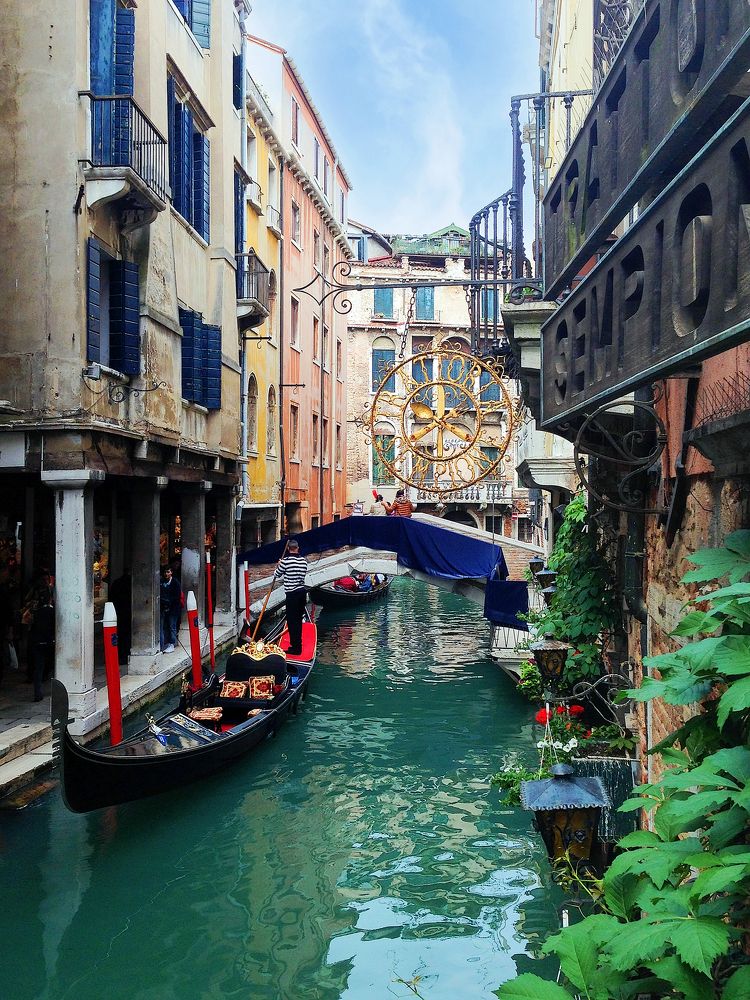 Канал Венеции.