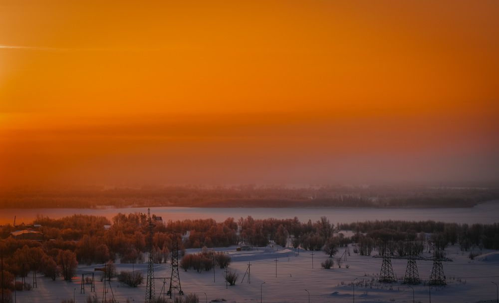 Зимний закат