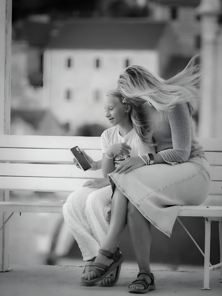 Visiting our grandmother