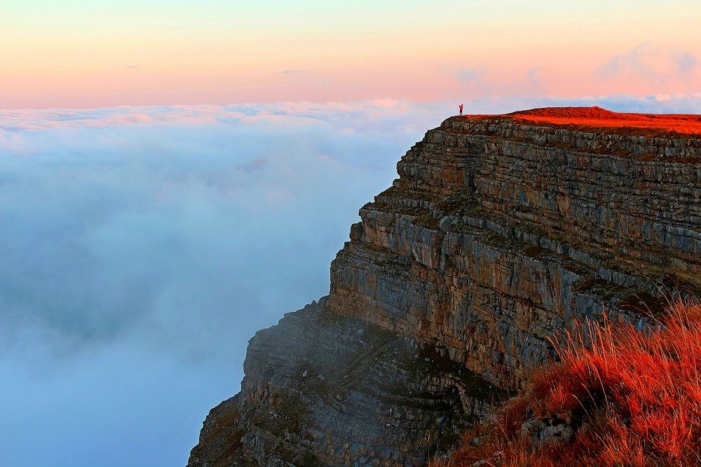 Рассвет на плато Кажол