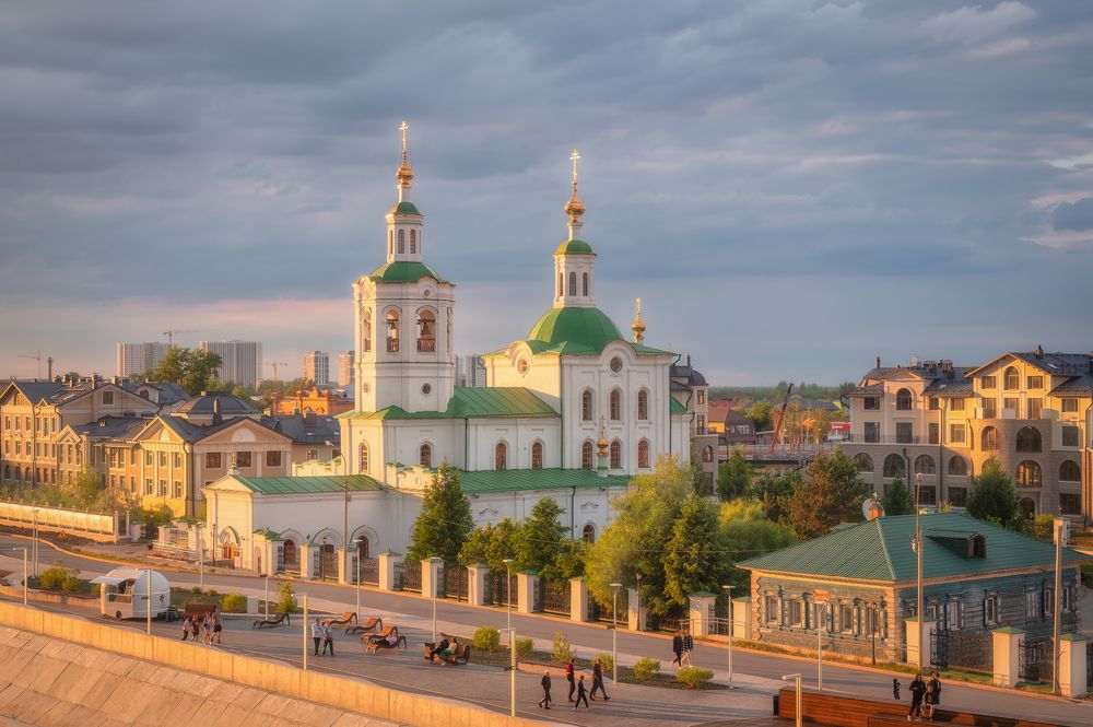 Вечерняя Тюмень