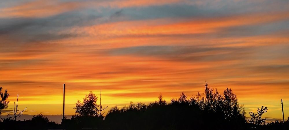 Полосатые облака