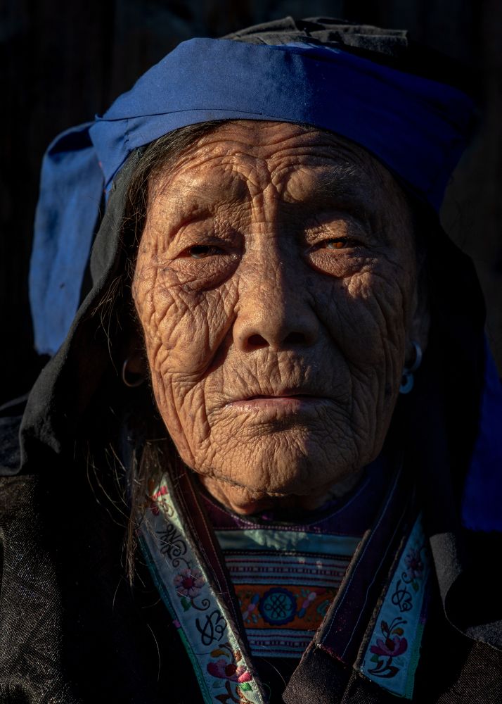a lady in Jige village