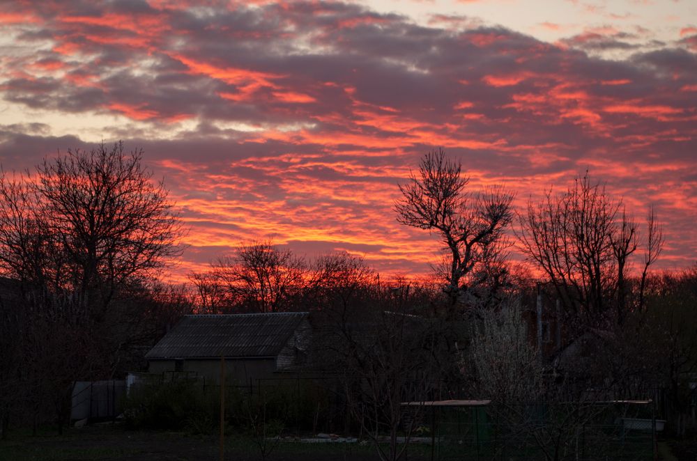 Апрельский рассвет