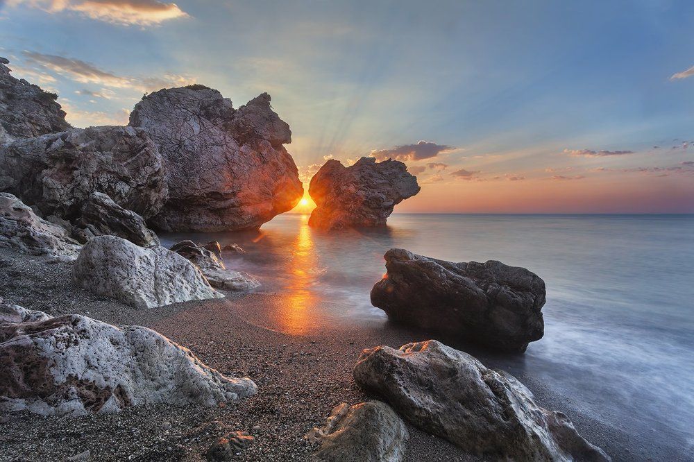 Первые лучи солнца
