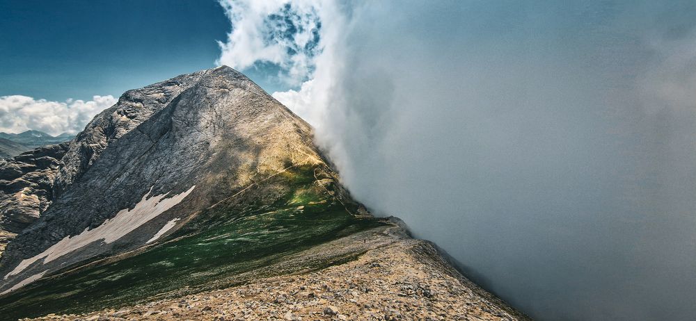 Vihren peak is the highest peak of Pirin mountain.
