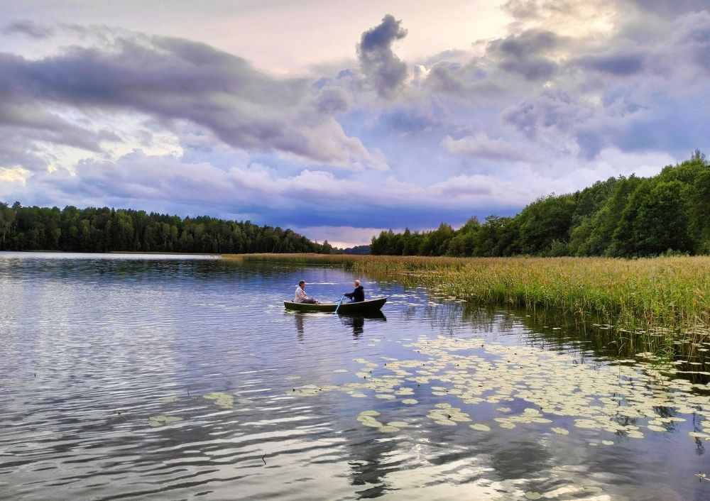 Водные просторы Псковской губернии