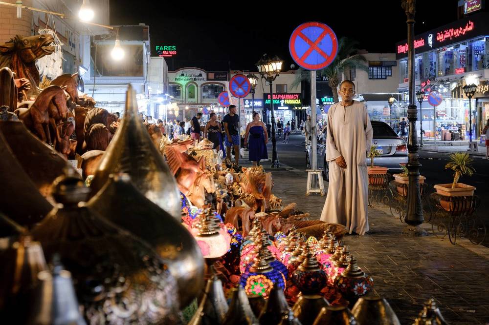 Шарм аль Шейх. Рынок старого города. Август