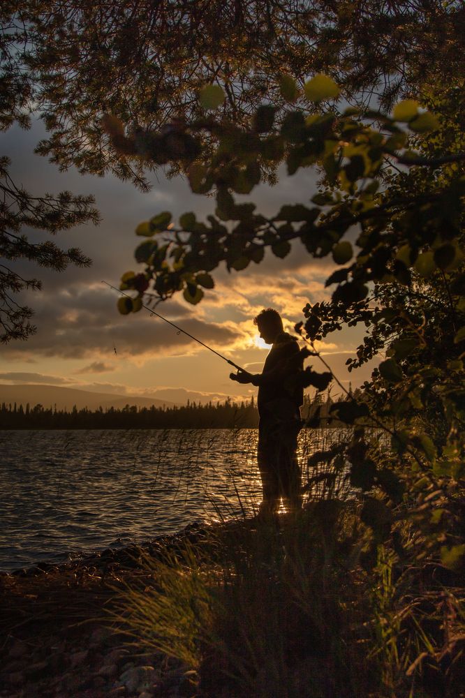 Рыбалка в белые ночи