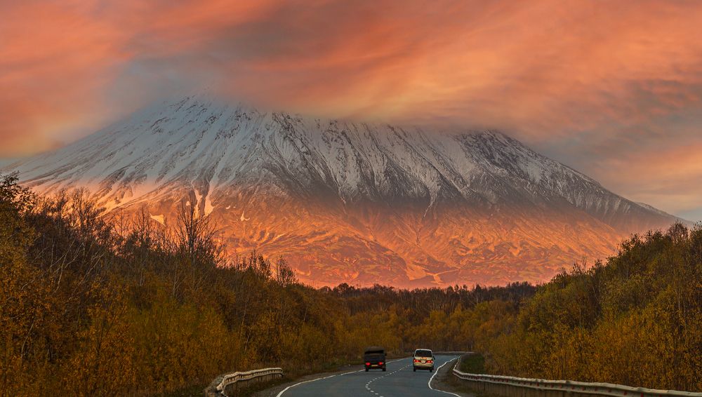 Страж города-вулкан Корякский