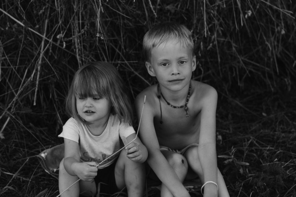 summer in the northern village