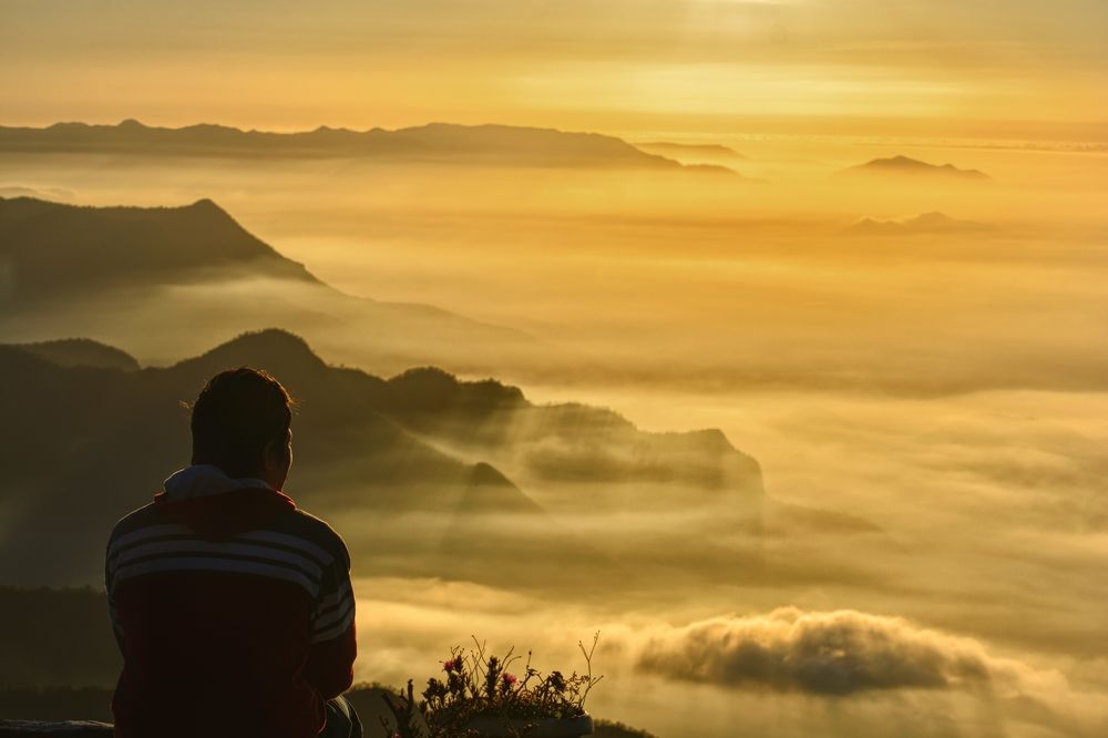 Sunrise in Kodaikanal
