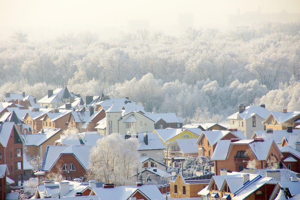 Уфа морозная