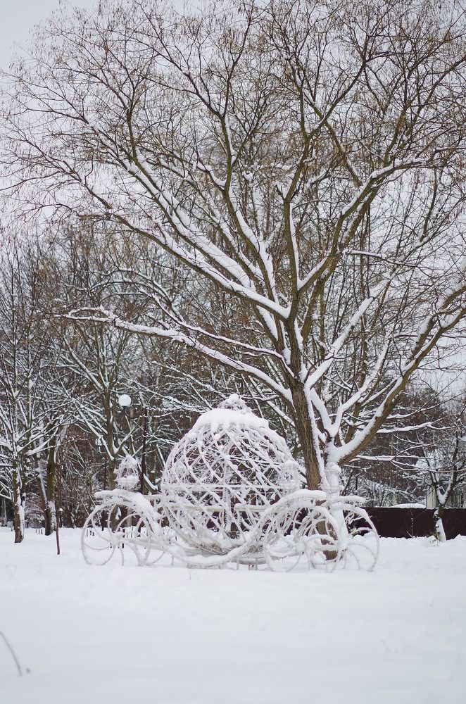 Заснеженная карета