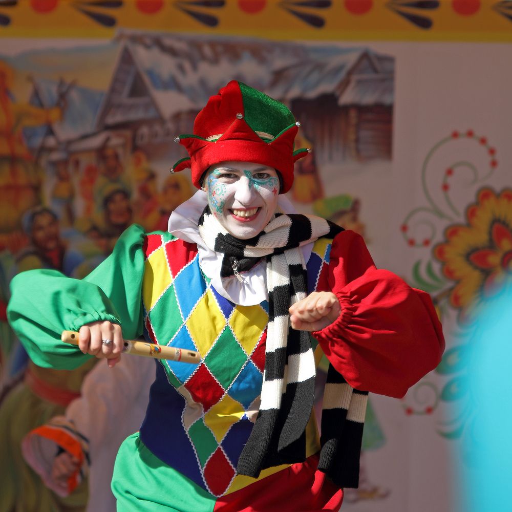 Праздник масленицы...