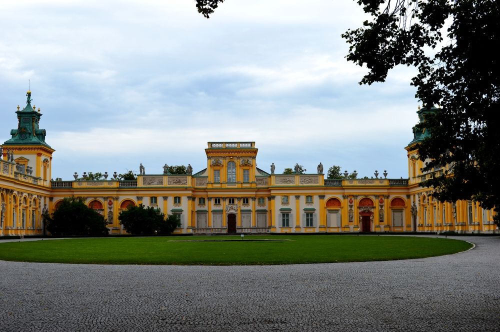 Утро в Варшаве.