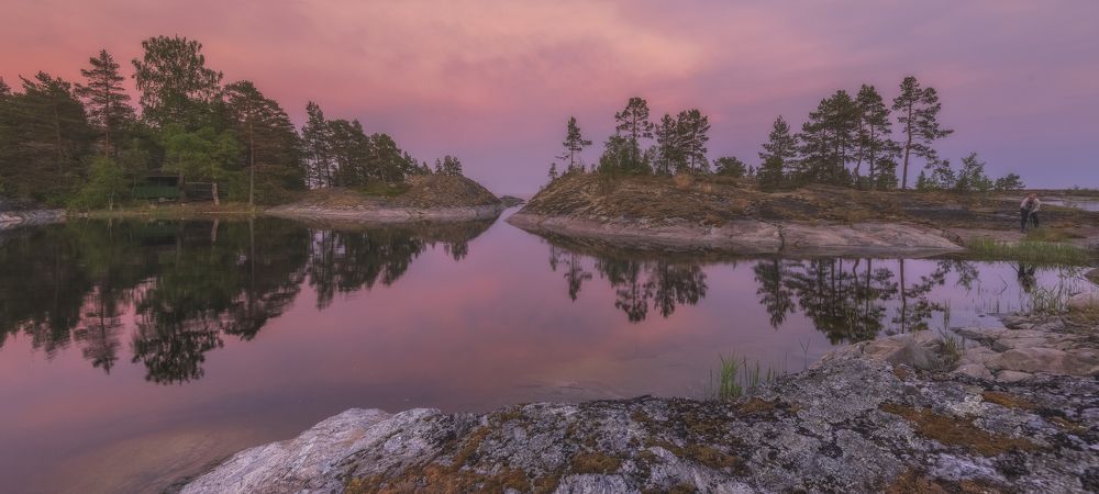 Вечером на Ладоге