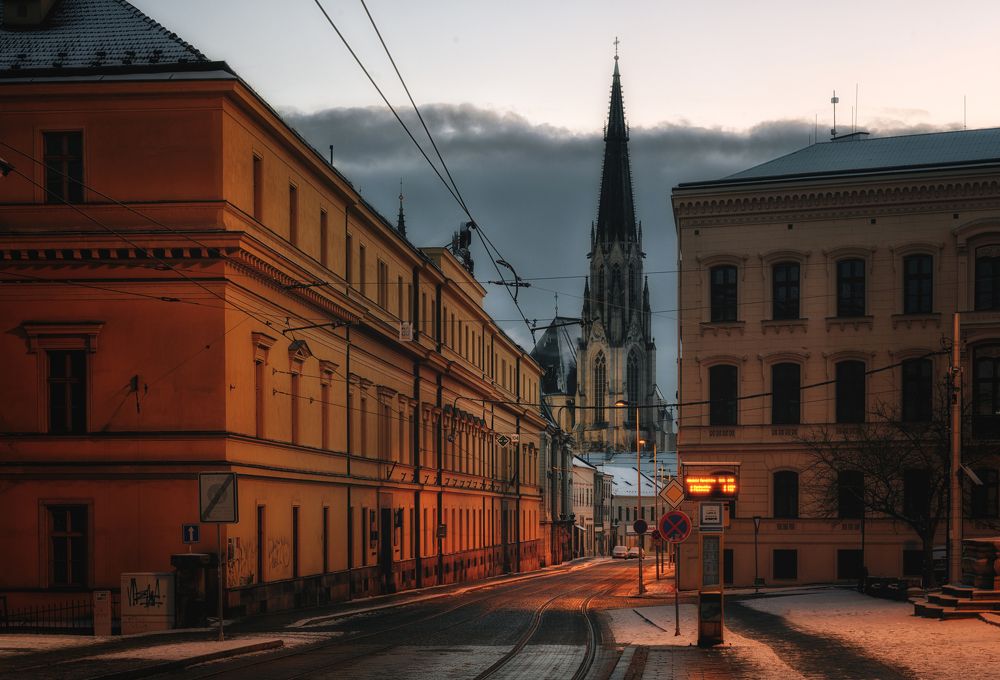 Morning in the Olomouc