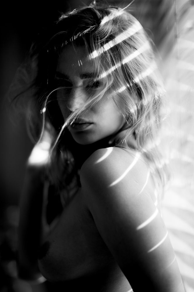 Lights And Shadows In Black And White