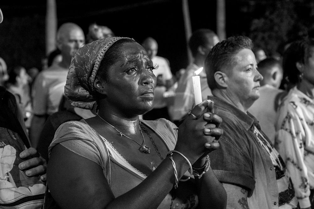 San Lázaro here I am.