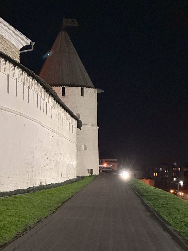 У стен Кремля Казанского