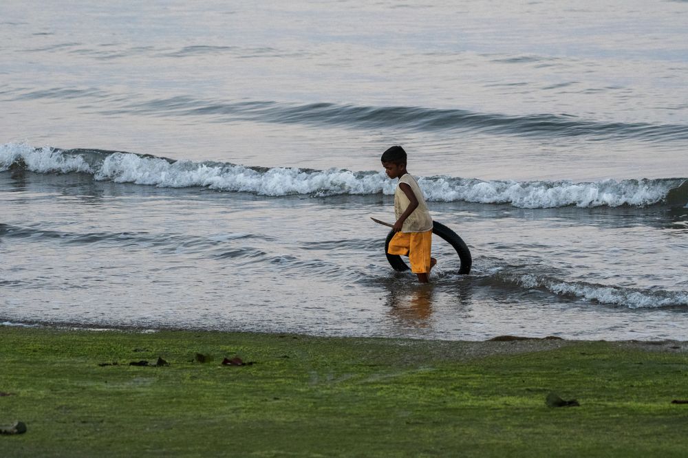 ...and the sea returned it to him