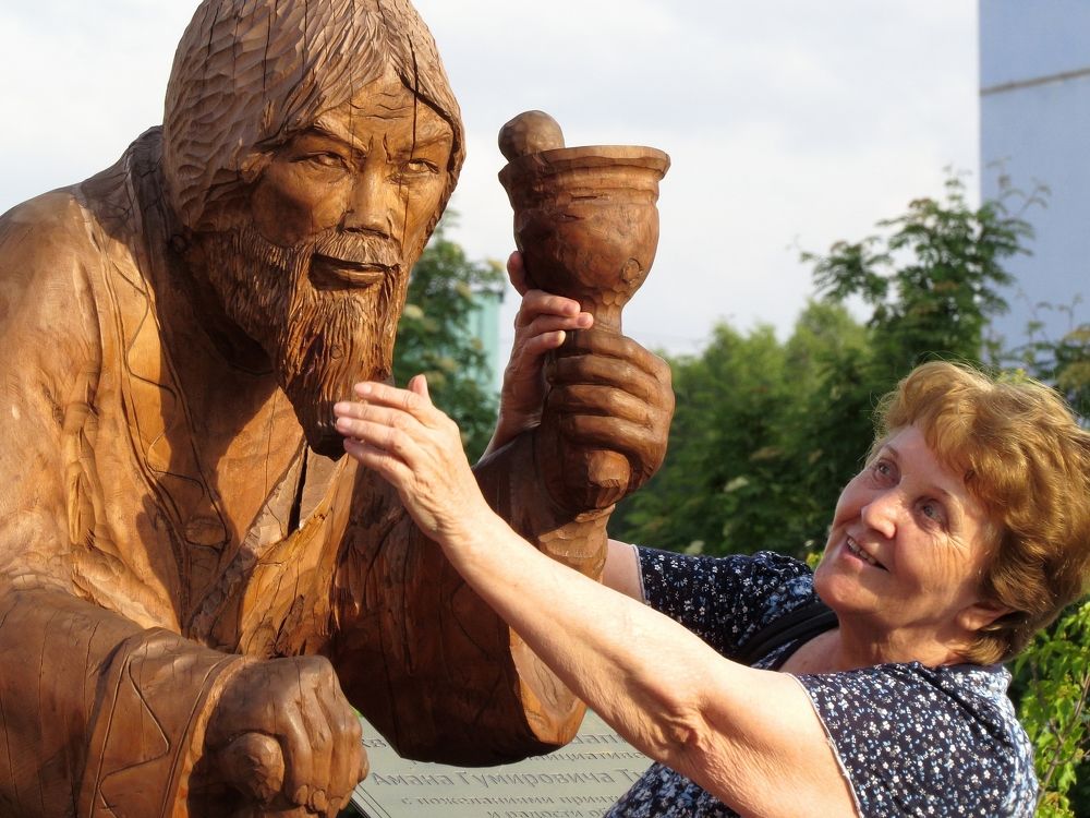 А борода настоящая!