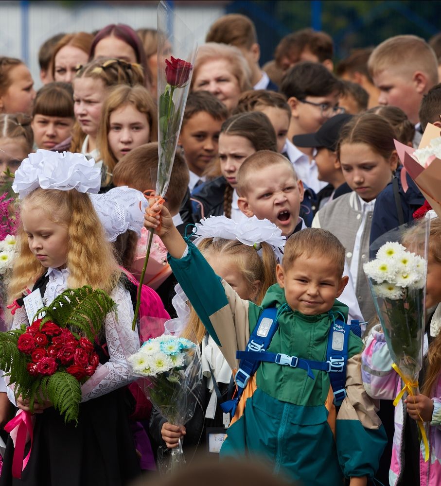 Первый раз в первый класс.