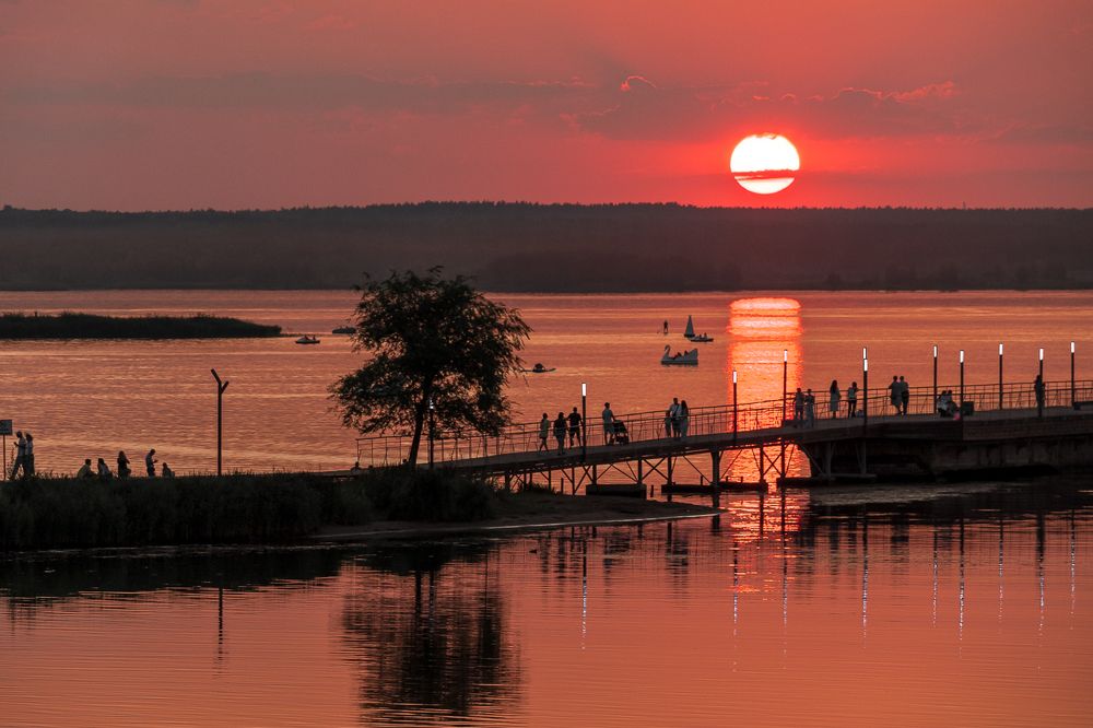 Летний вечер на Каме
