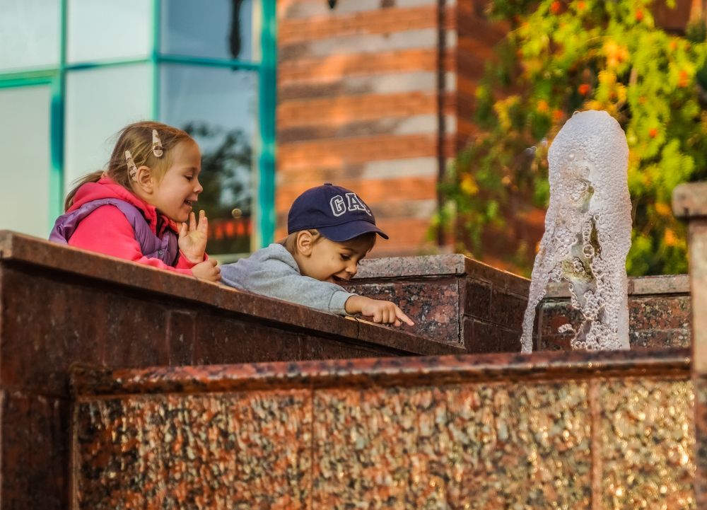 восхищение водой