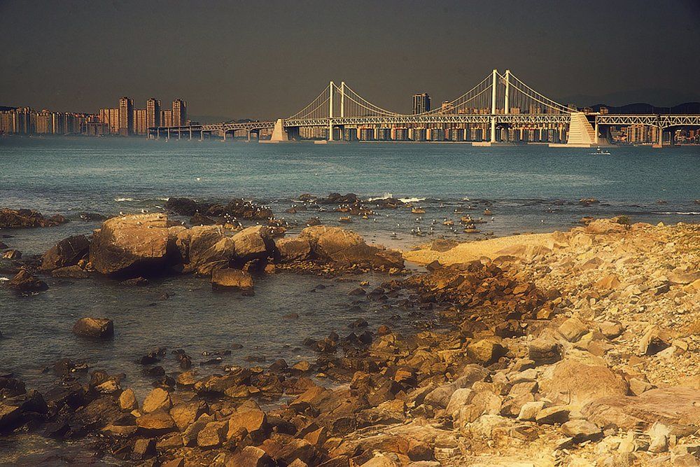 Бриллиантовый мост,Пусан,Южная Корея.