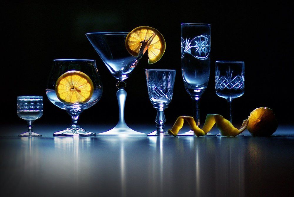 Натюрморт с лимоном