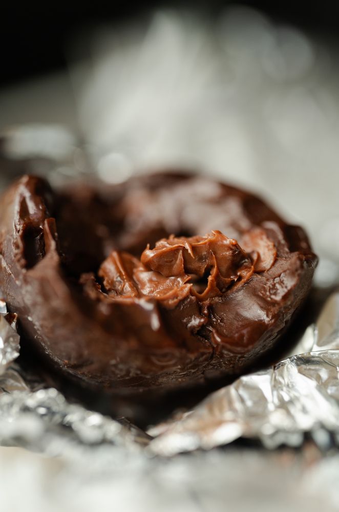 Clode-up of chocolate candy