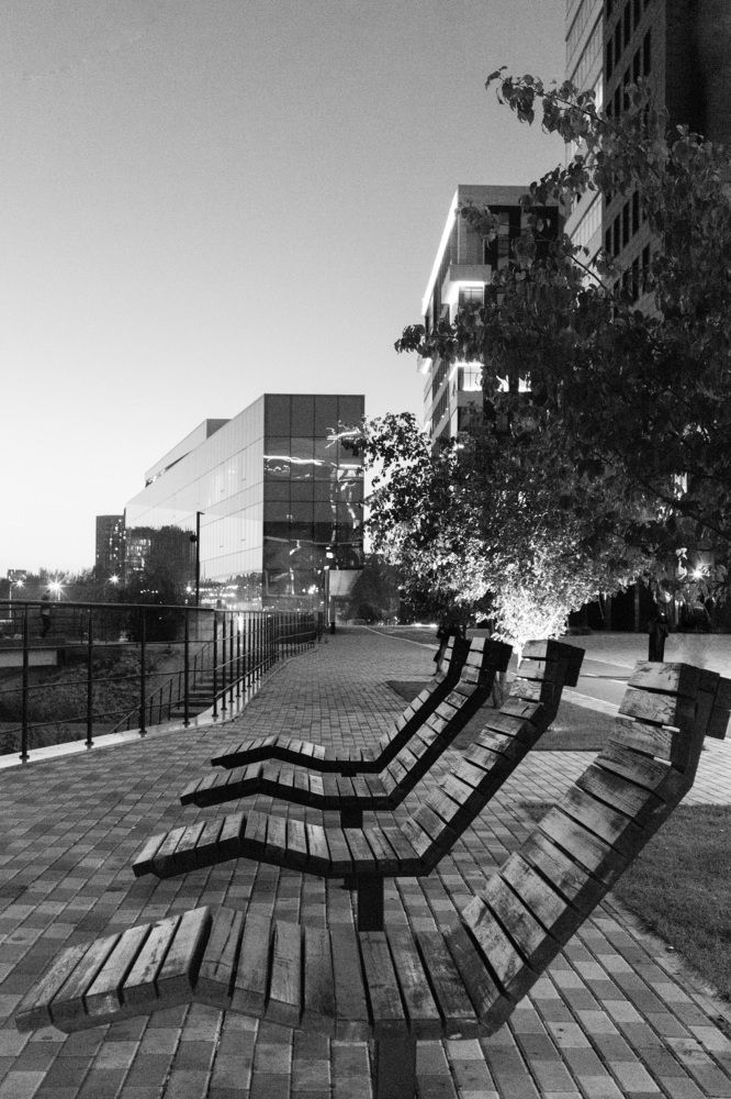 Городские скамейки