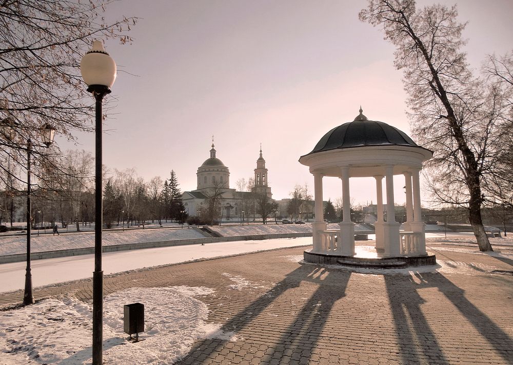 Пустые зимние улицы