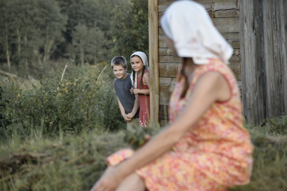 Каникулы в деревне.
