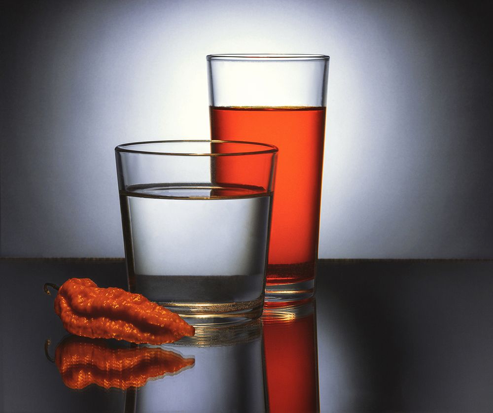 Натюрморт с перчинкой.