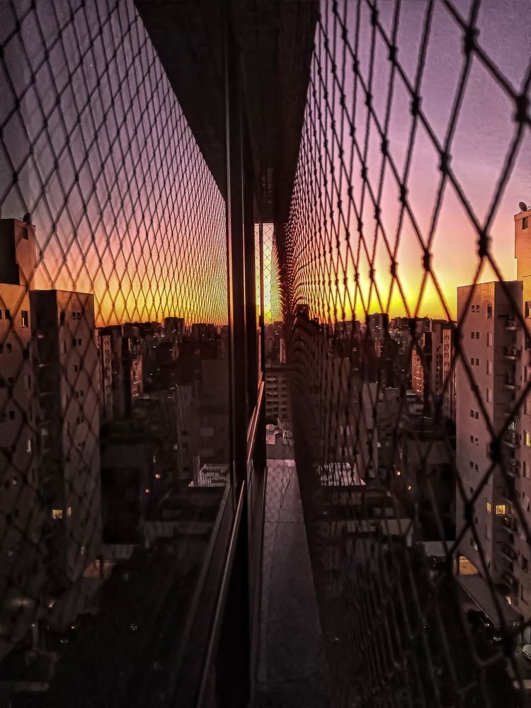 Sunset from my apartment window