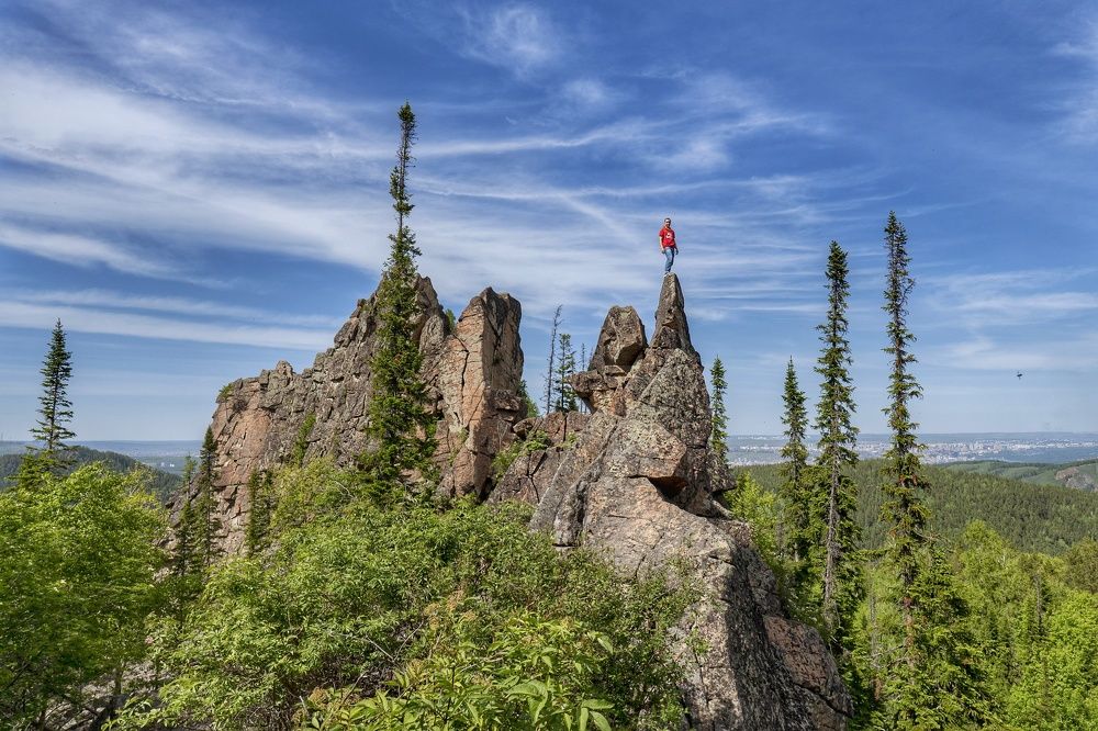Столбы. Китайская стенка.