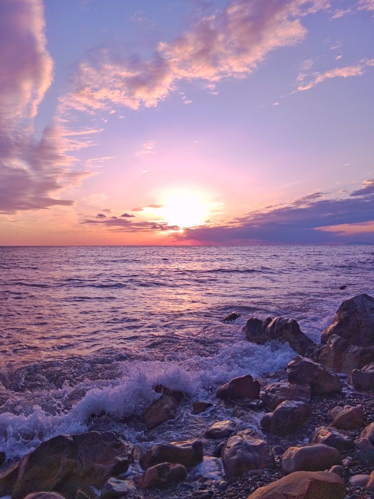 Закат в Прасковеевке