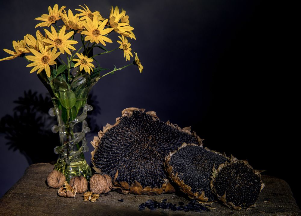 Вспоминая подсолнухи в поле